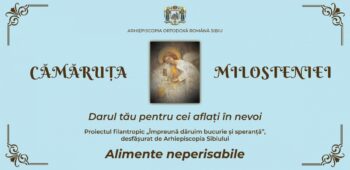 „Cămăruţa milosteniei”, proiect filantropic la bisericile din Arhiepiscopia Sibiului